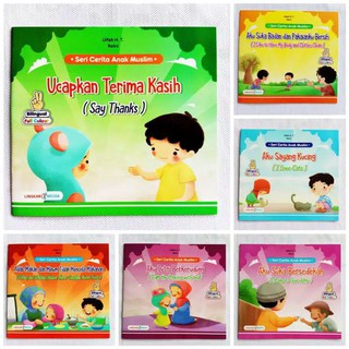 Buku Cerita Anak-Seri Anak Muslim/ULUL AZMI /Adab Anak Muslim -LINGKAR Media