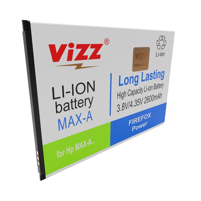 Vizz Double Power Battery Batre Baterai Vizz Smartfren Andromax A A16C3H H15408 Max-A