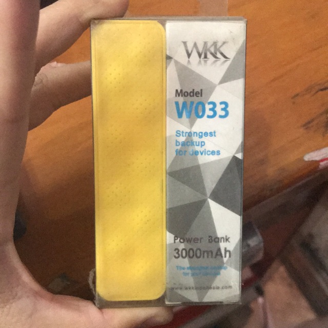 power bank wkk w033