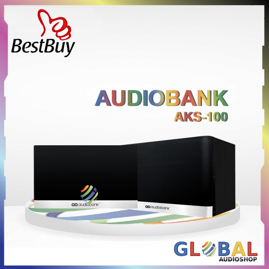 Audiobank Speaker Karaoke AKS-100 / AKS100 10 &quot; inch