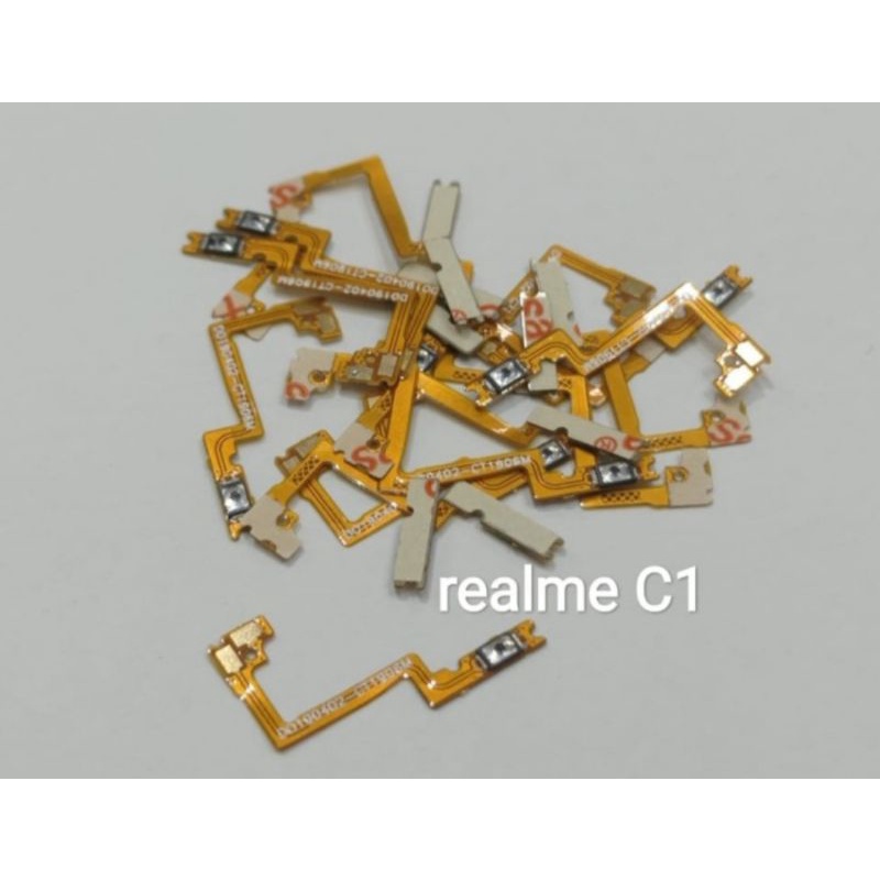 FLEXIBLE FLEKSIBEL TOMBOL ON OFF POWER OPPO REALME C1 / REALME 2 TOMBOL ON OFF DALAM