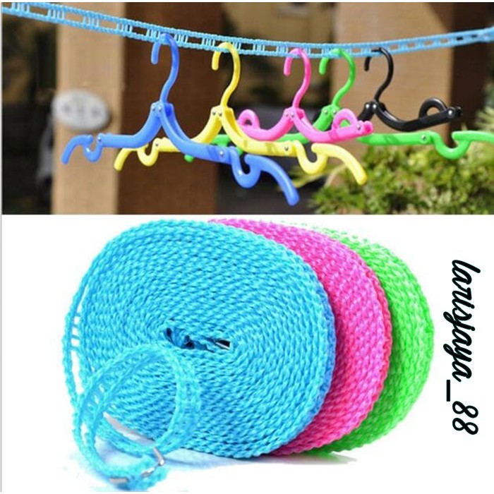 tali / tali jemuran / jemuran / tali 5 meter / tali jemuran 5 m / tali jemuran praktis