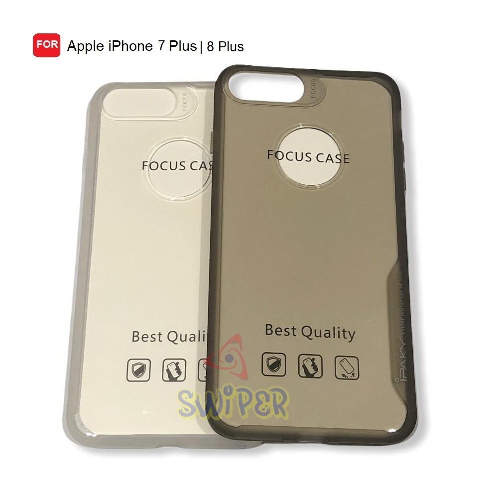 CASE IPAKY FOCUS CLEAR IPHONE 7 PLUS | 8 PLUS TPU SILICON