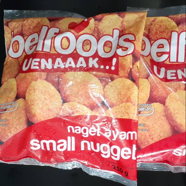 

Nugget small belfoods 250gr