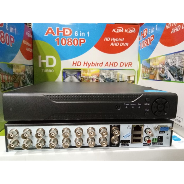 DVR xmeye 16ch 6in1 full HD 1080P