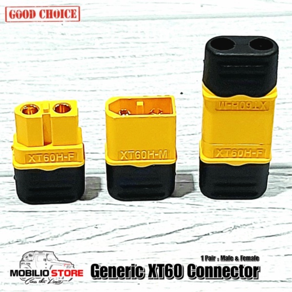 

Connector XT60 Amass Generic Konektor Baterai Plug Battery Part RC - Generic XT60 Mobilio shopee