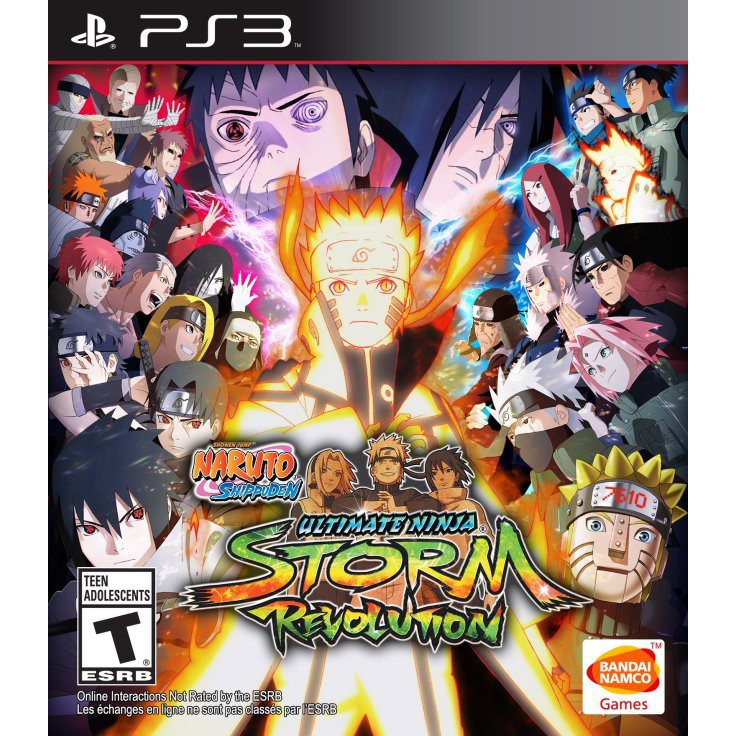 DVD Kaset Game PS3 PKG Multiman HEN Naruto Storm Revolution