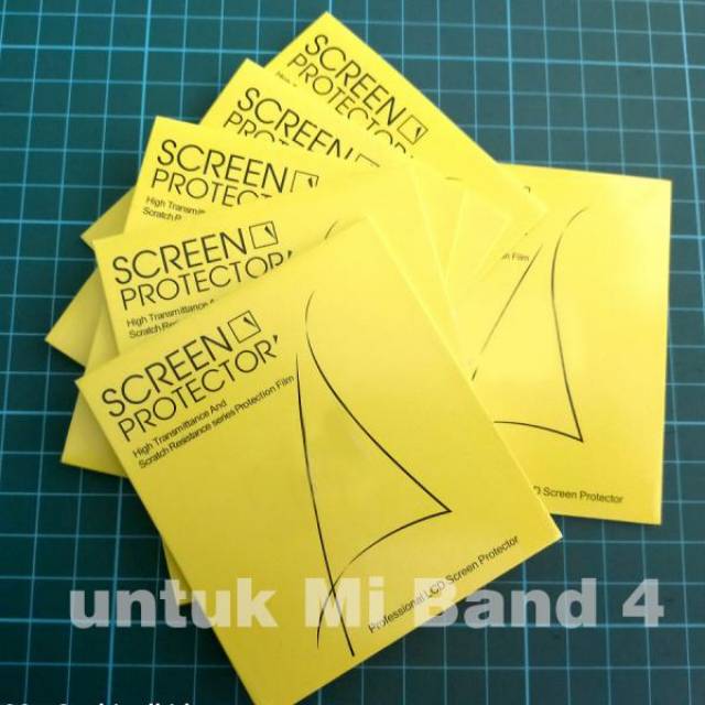 Antigores Screen Protector Mi Band 4 Screenguard Mi Band 4
