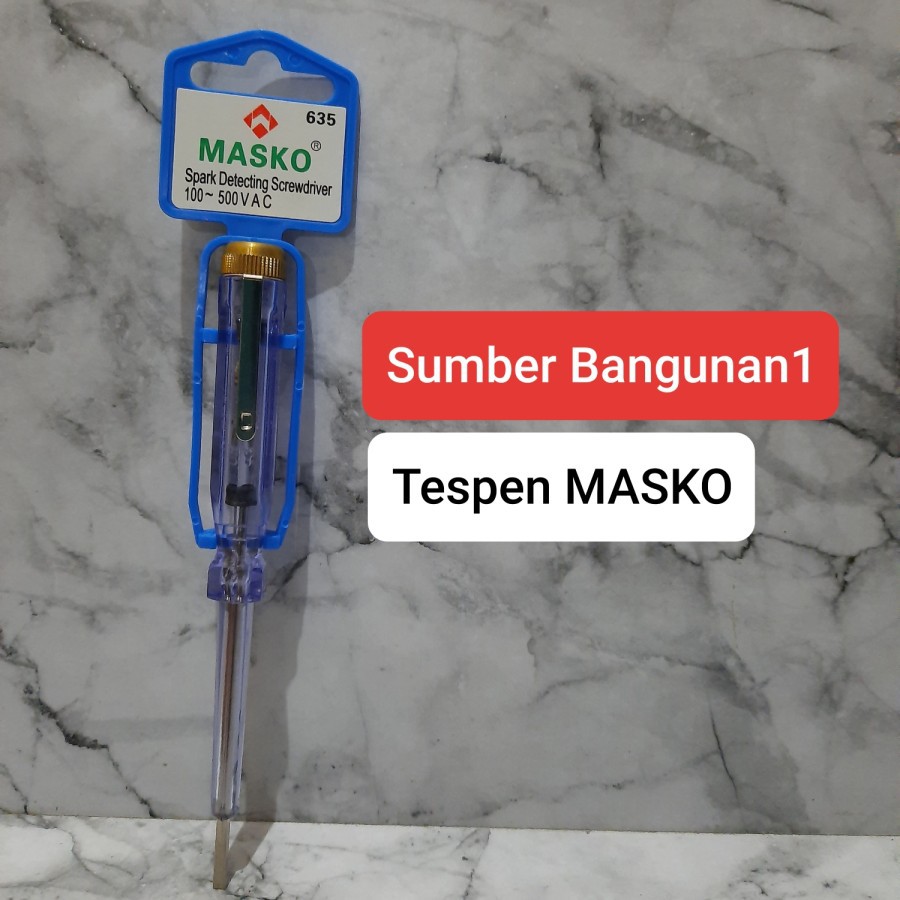 Tespen Masko 635 Tespen alat pengecek cek listrik