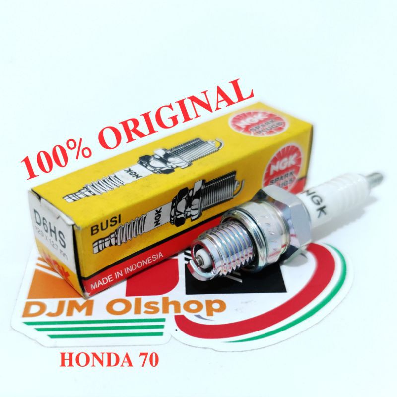 Busi NGK D6HS Honda C70 Original