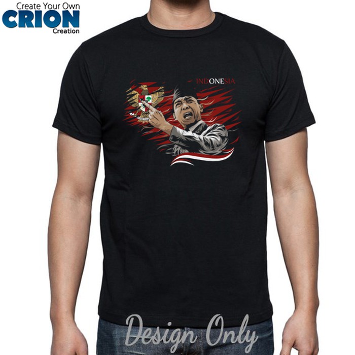 Kaos Indonesia - Soekarno Merdeka - By Crion