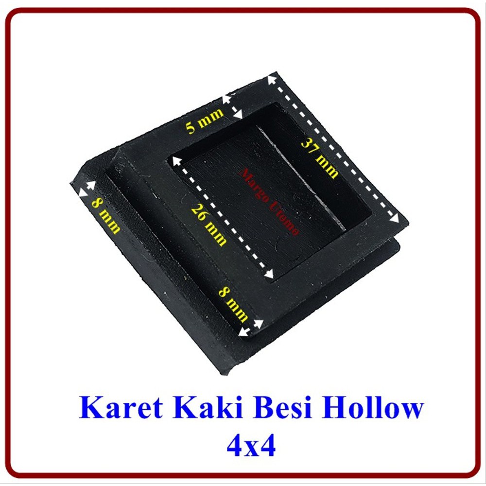 

Order Langsung Kaki karet Holo Hollow 4x4 Terlaris