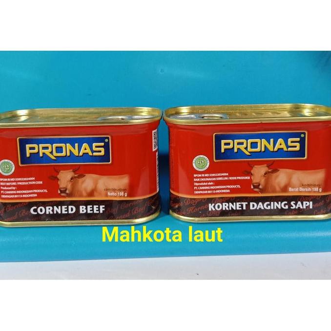 Pronas Corned Beef Kornet Sapi 198 Gr Shopee Indonesia