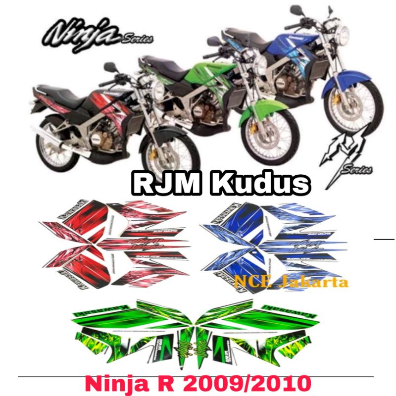 Stiker Striping Ninja R 2009/2010