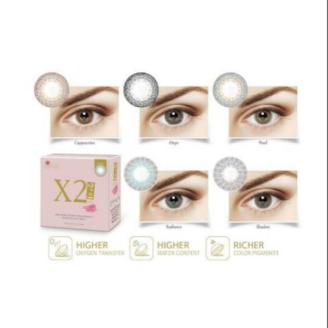 Softlens X2 Sanso - X2 Sanso Color - Soflen Normal - Soflense Minus - Soflen X2 Murah