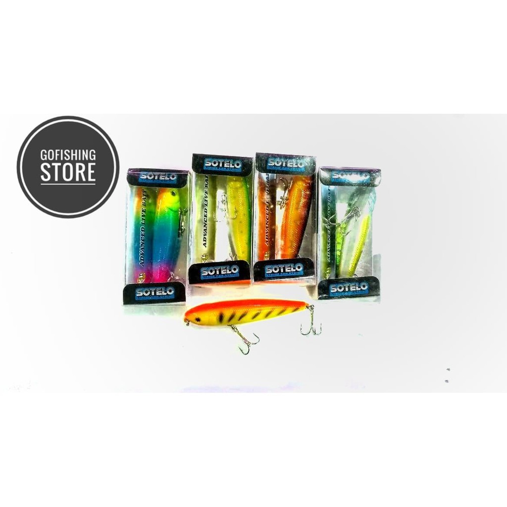Umpan Lure Minnow Sotelo Pencil 85P