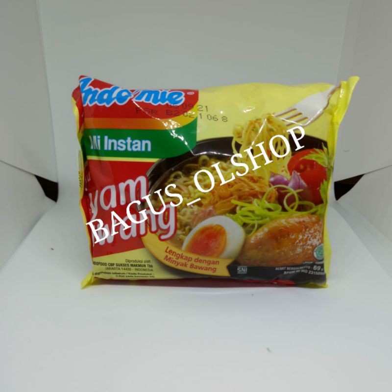 

Indomie kuah Mie instan Ayam Bawang 69gr 1 pcs