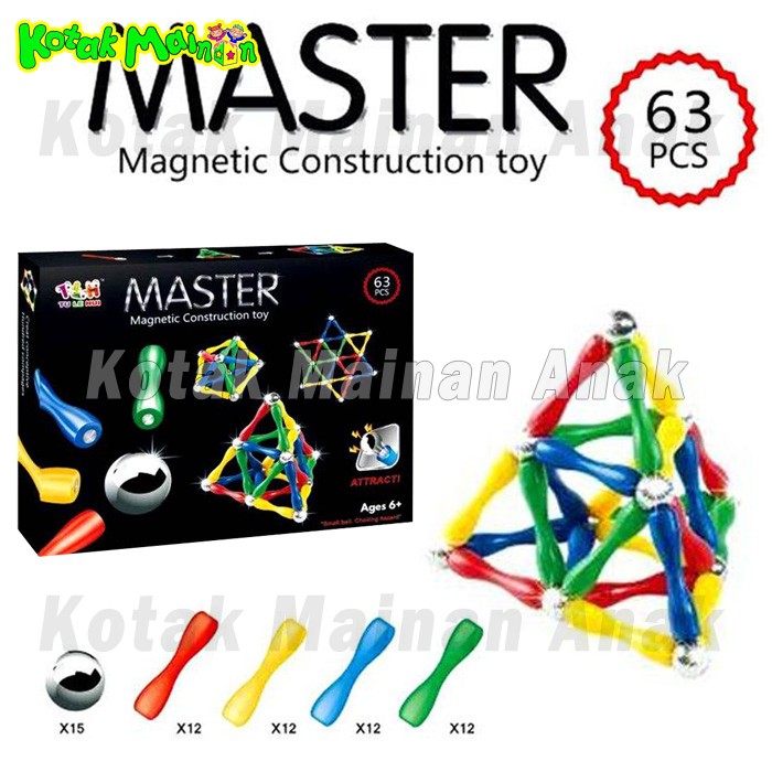 master magnetic construction toy