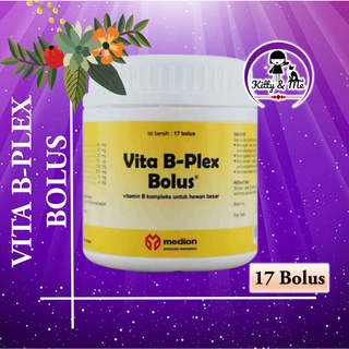 Jual Vita B-Plex Bolus Vitamin B Kompleks Untuk Hewan Ternak Sapi ...