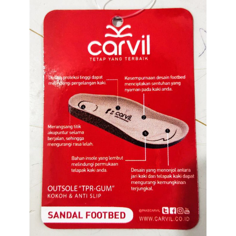 Sandal carvil Benzo 01 02 orginal