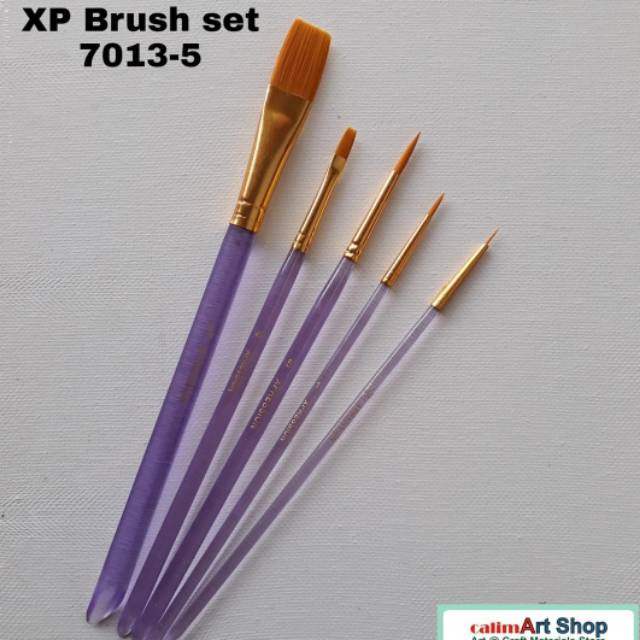 Brush set XP 7013-5 / Kuas set