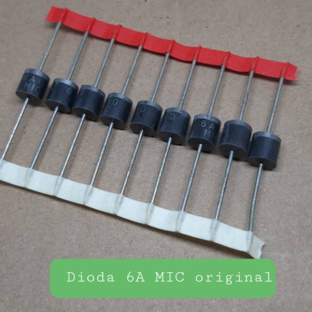 DIODA 6A MIC ORIGINAL