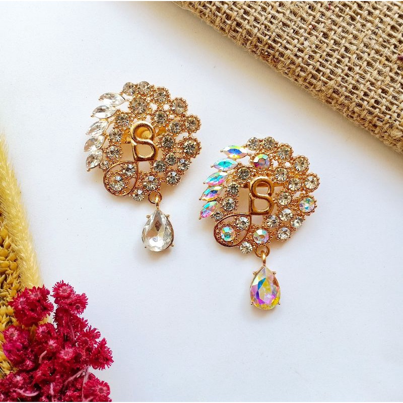 Brooch Buttonscarves KW//Bros Buttonscarves Polos/Mata/Mutiara-B Jurai Mata