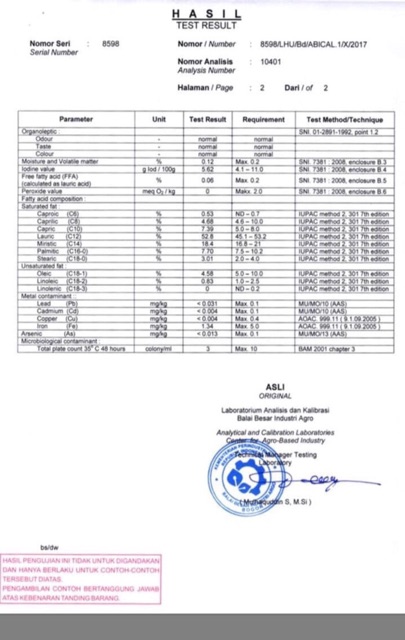 Vco khas Premium Quality 1000 ml