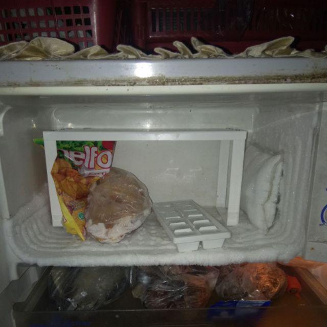 Sisipan Rak Dapur Sekat Rak Lemari Dapur Rak Bumbu Putih Shelf Insert 32x13x16 Cm 701.777.26