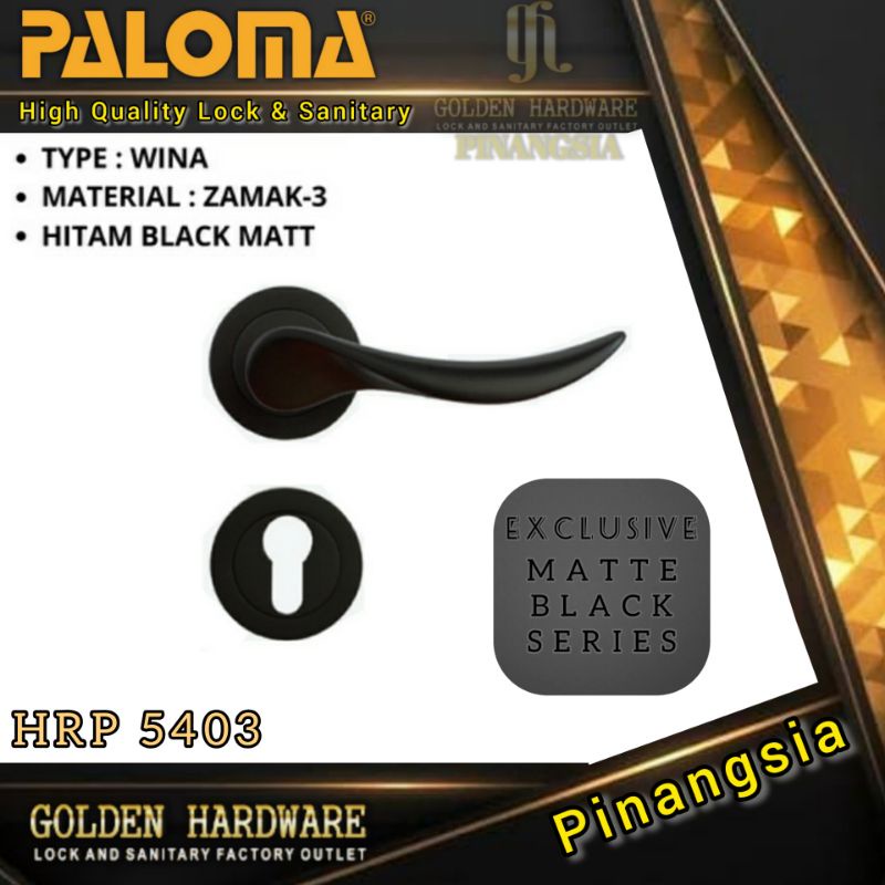 Handle Pintu Paloma Gagang Pintu Pegangan Pintu Handle Roses HRP 5403