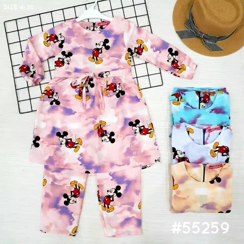 Setelan TIEDYE CATHERINE KIDS/Setelan Anak