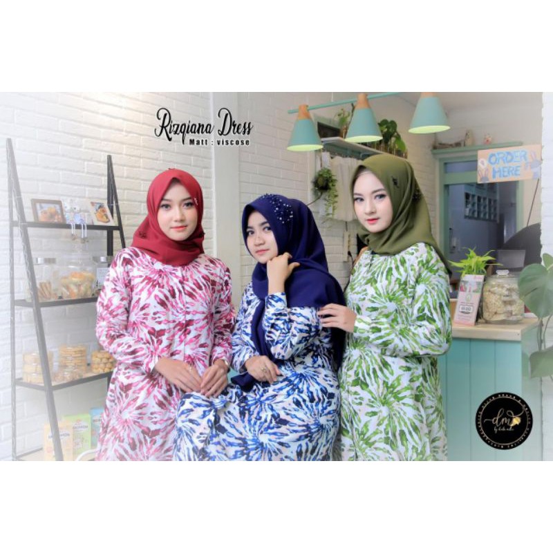 Terbaru, Rizqiana dress by Dinda Mulia