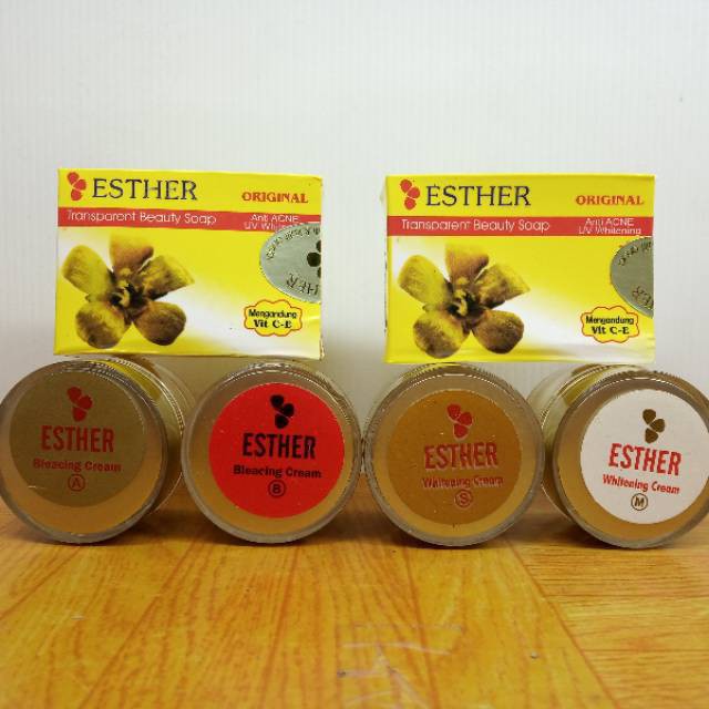 [SATU PAKET][TERLARIS] cream esther gold / Ester gold original / ester gold asli siang dan malam