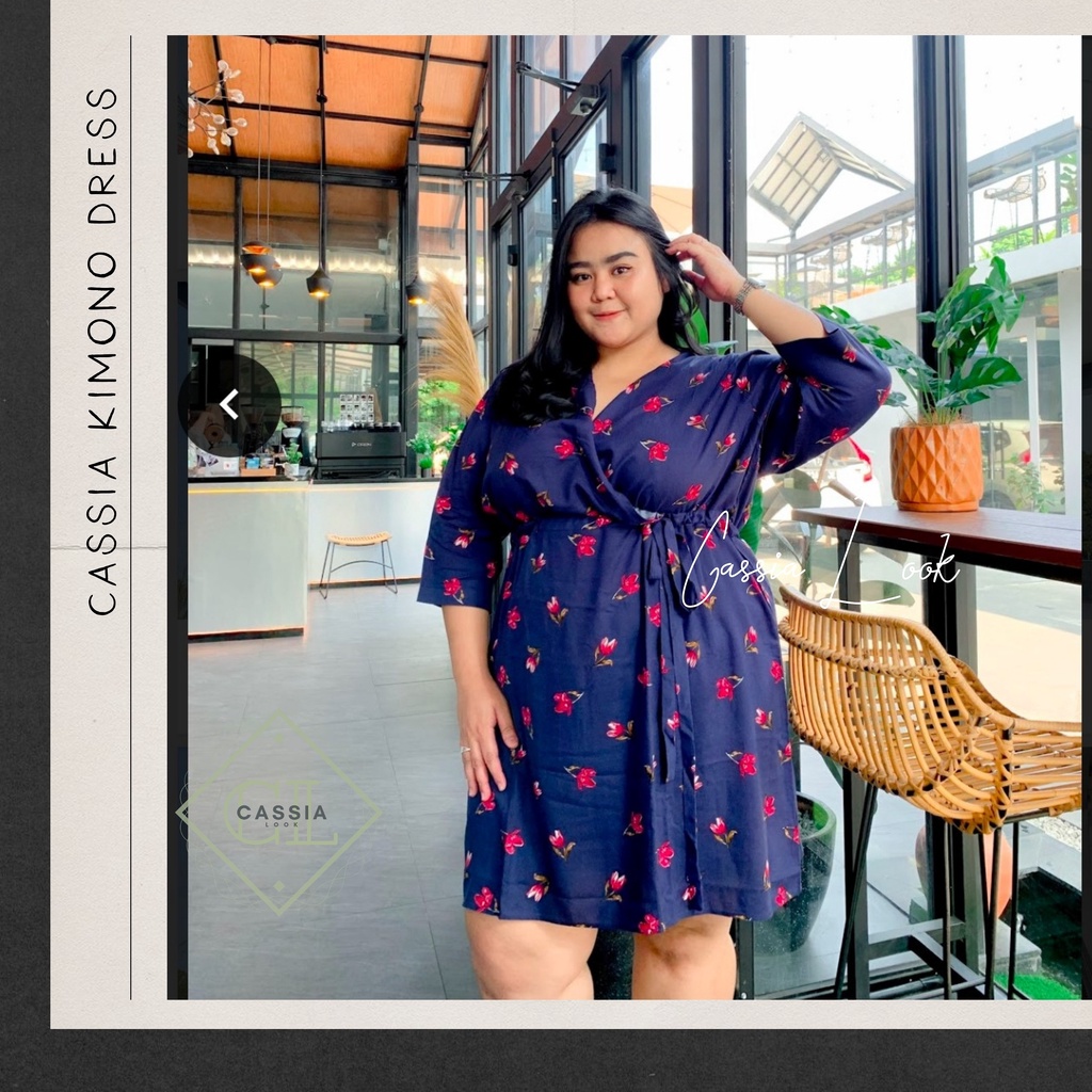 CASSIA KIMONO DRESS BIGSIZE