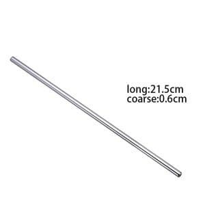 Sedotan Stainless Steel Lurus Eco Friendly Reusable Stain Less Straw Murah