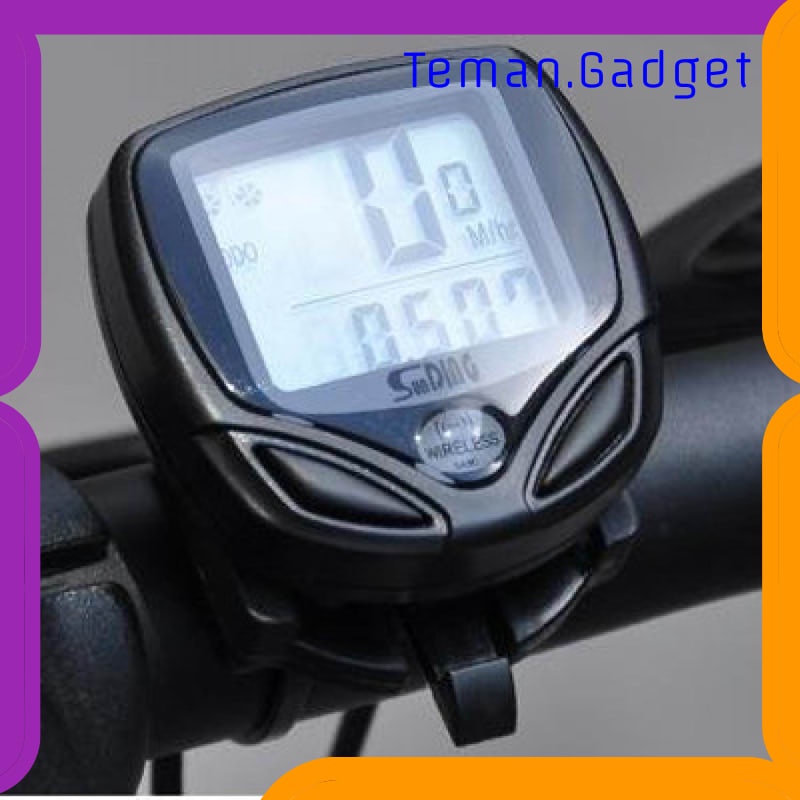 TG-IB763 SUNDING SPEEDOMETER SEPEDA WIRELESS DISPLAY LCD - SD-548C