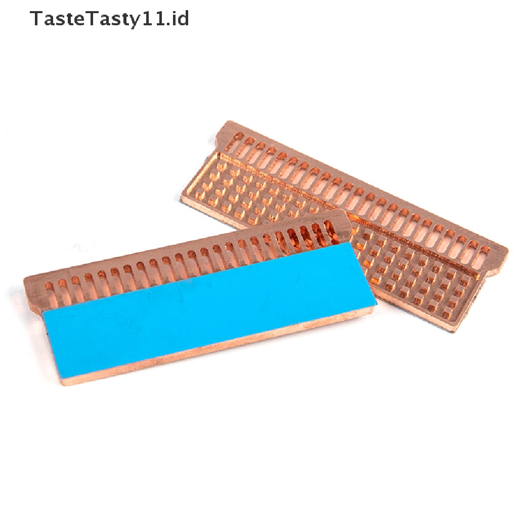 (TasteTasty) Heat Sink Memory RAM 0.5mm / 1.5mm / 2mm / 3mm Bahan Tembaga Untuk Laptop