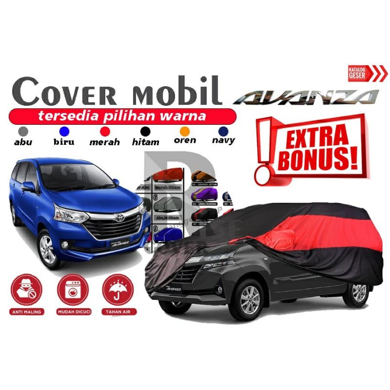 COVER MOBIL/SARUNG MOBIL AVNAZA 2015, SELIMUT MOBIL AVANZA 2019