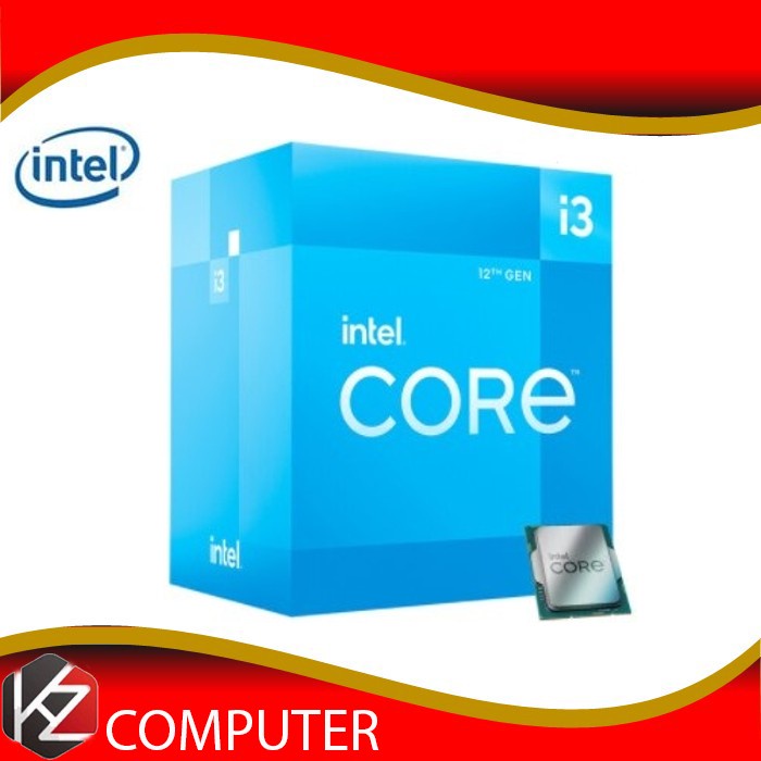 Intel Core i3 12100F 4 Core 8 Threads Alder Lake - LGA1700 Garansi Resmi