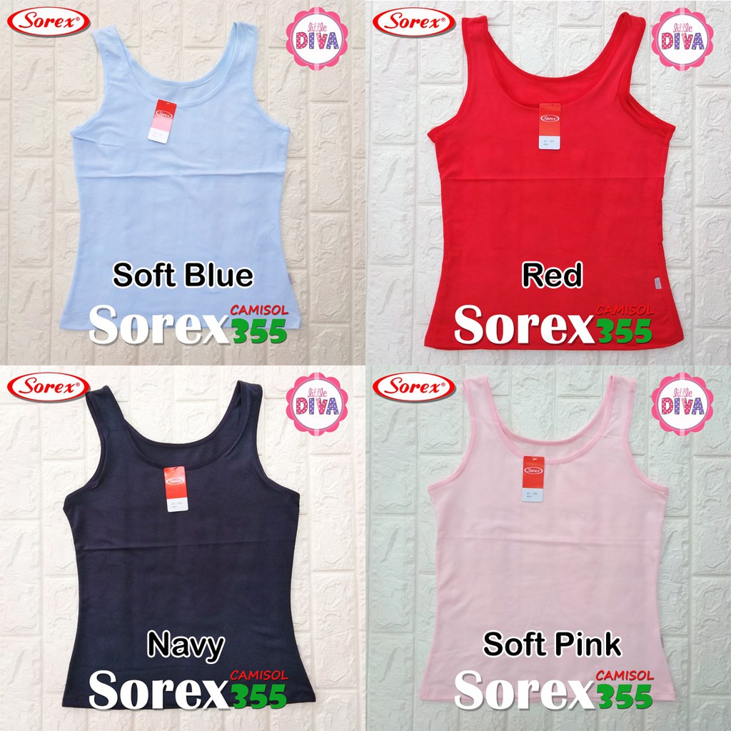KAOS DALAM TANKTOP SOREX 355  Wanita TANK TOP Singlet- ALL SIZE dalaman girl cewe katun
