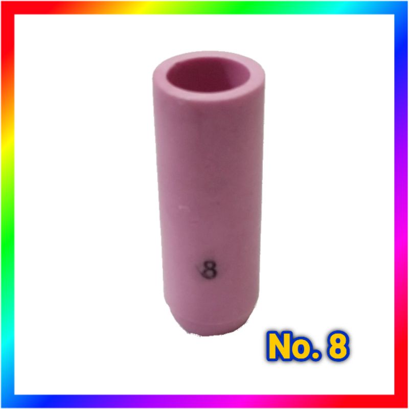 KERAMIK LAS ARGON NO. 8 TIG TORCH ALUMINA NOZZLE