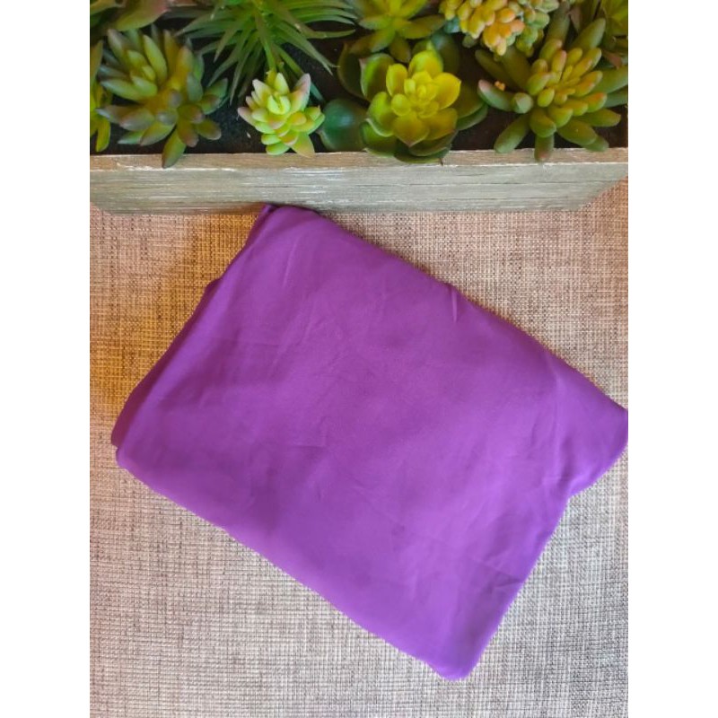 BERGO REMPEL LIST | ORIGINAL | AZZURASCARF | BERGO | HIJAB INSTAN | BERGO CANTIK | BERGO JUMBO-Ungu terong