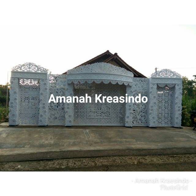 Ukiran Spon Untuk Dekorasi Pelaminan