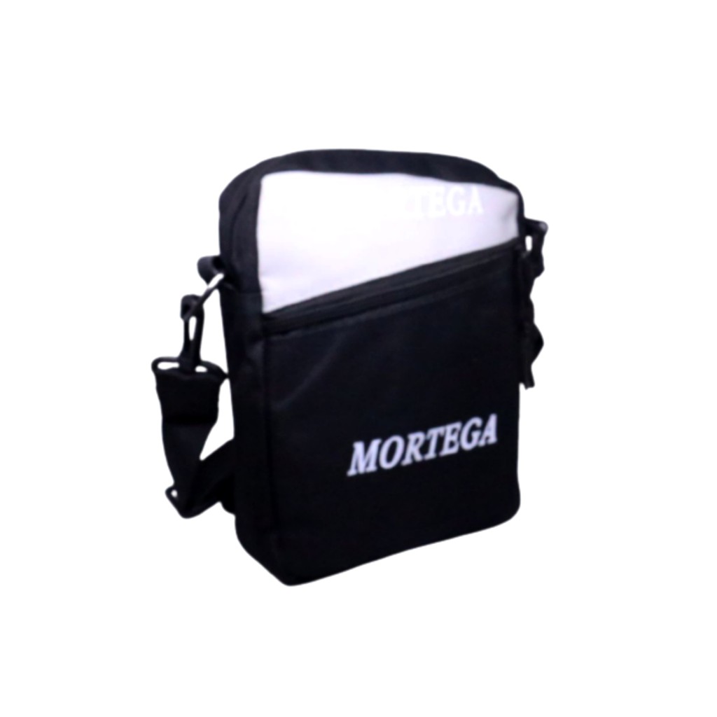 MORTEGA TAS SELEMPANG BAHAN KANVAS / SLING BAG MORTEGA KANVAS - 458