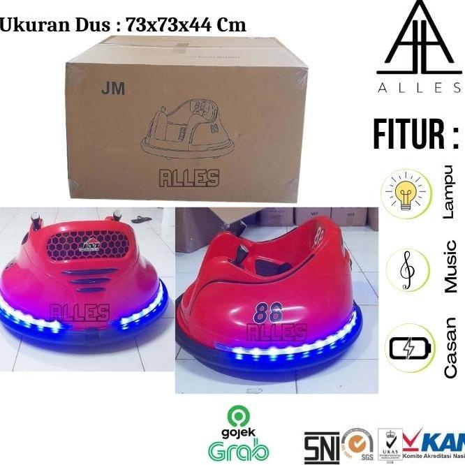 Gojek/Grab Mainan Mobil Bom-Bom Car /Mainan Anak Mobil Aki Jm2688
