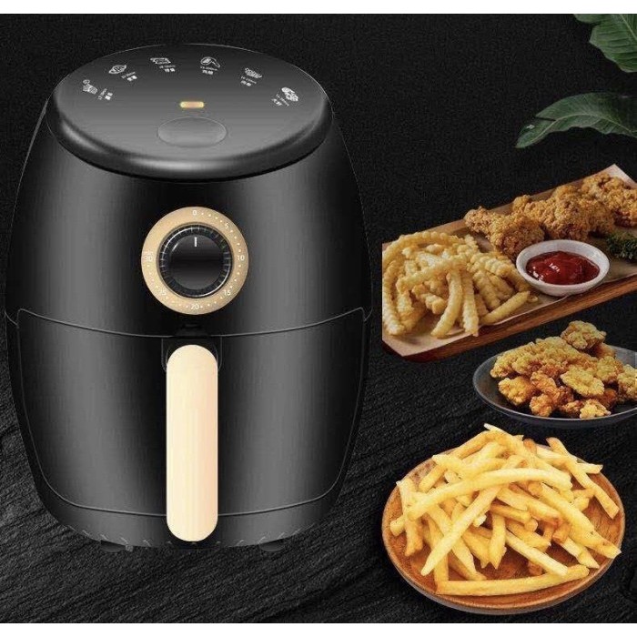 Penggorengan Elektronik tanpa minyak / Air Fryer 2.5 L / Microwave Ori