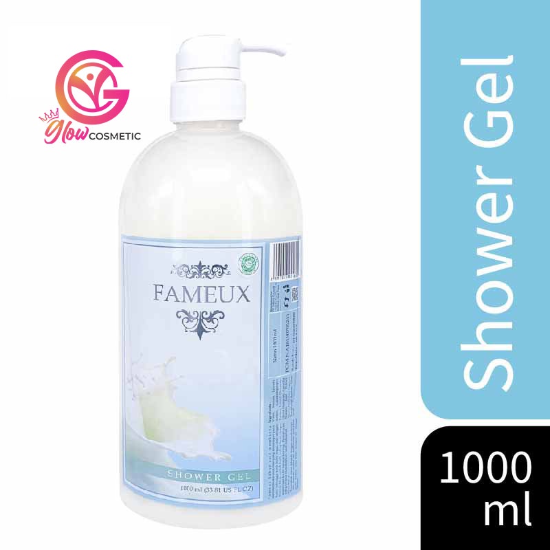 FAMEUX SHOWER GEL WHITE 1000ML /N000870