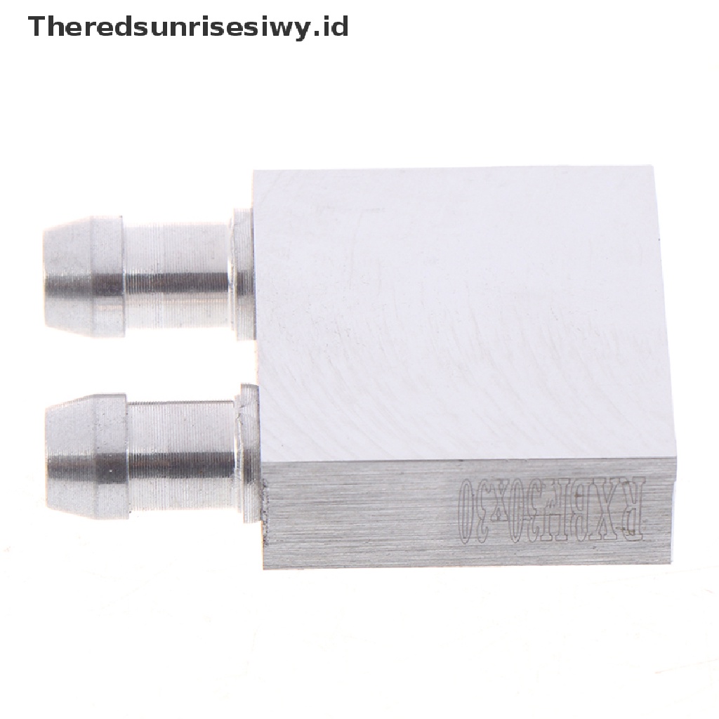 (Theredsunrisesiwy.Id) Heatsink Waterblock Bahan Aluminum Untuk Sistem Pendingin Cpu Komputer