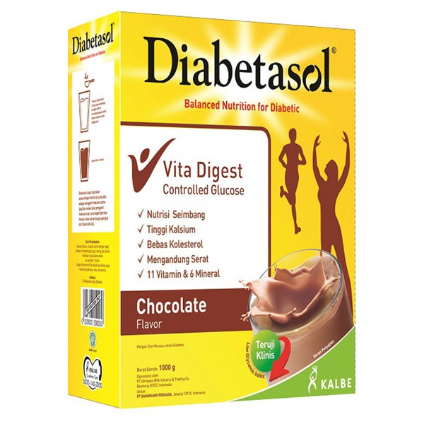 

Diabetasol Coklat 1Kg