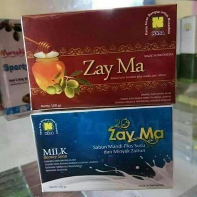 Zay Ma Sabun Lulur Madu - Zayma Nasa - Zayma Madu Nasa